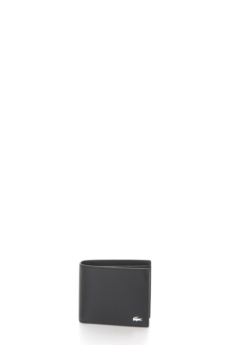 Lacoste Кожен портфейл с капаче - Черен - Pepit.bg