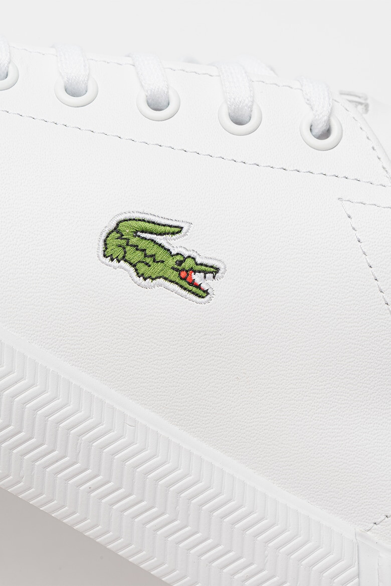 Lacoste Кожени кецове с лого Gripshot - Pepit.bg