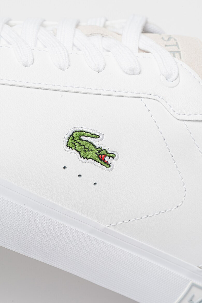 Lacoste Кожени спортни обувки с велур - Pepit.bg