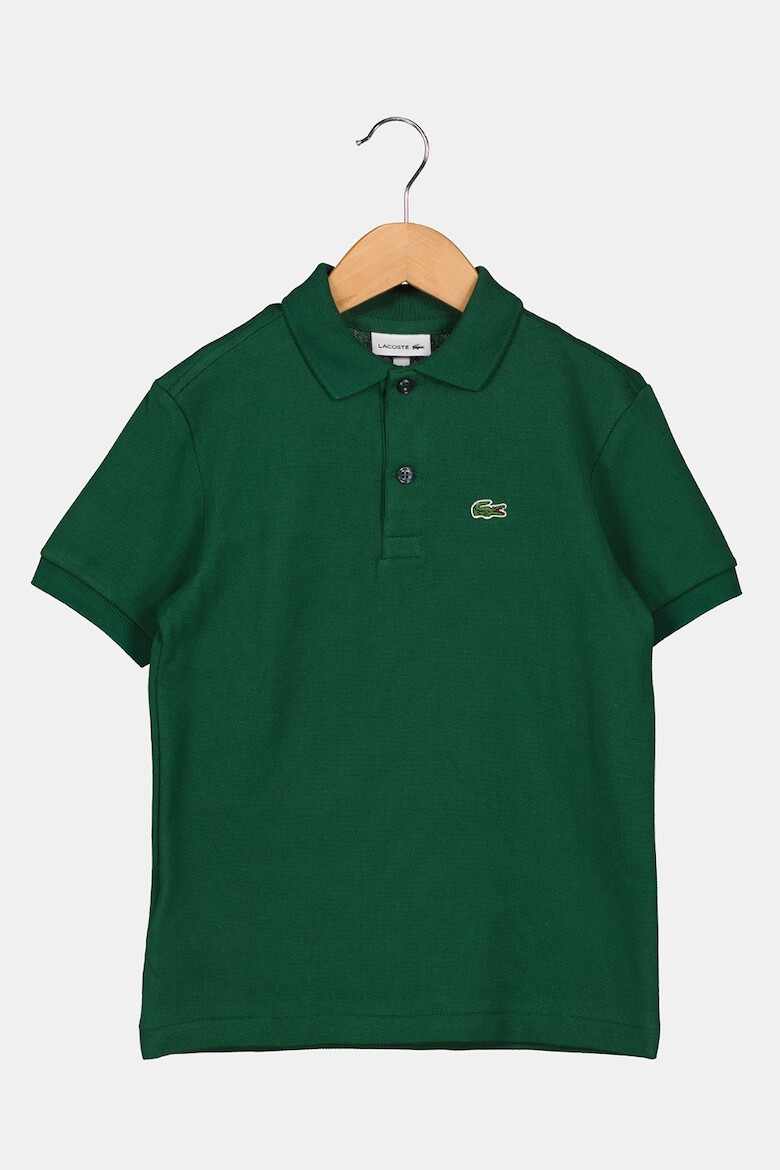 Lacoste Памучна тениска от пике с яка - Pepit.bg