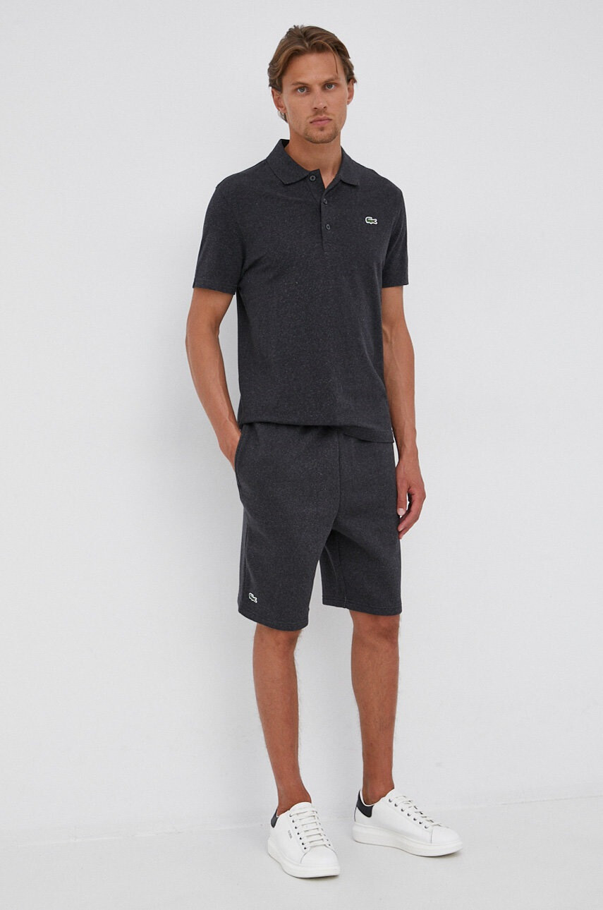 Lacoste Памучна тениска с яка - Pepit.bg