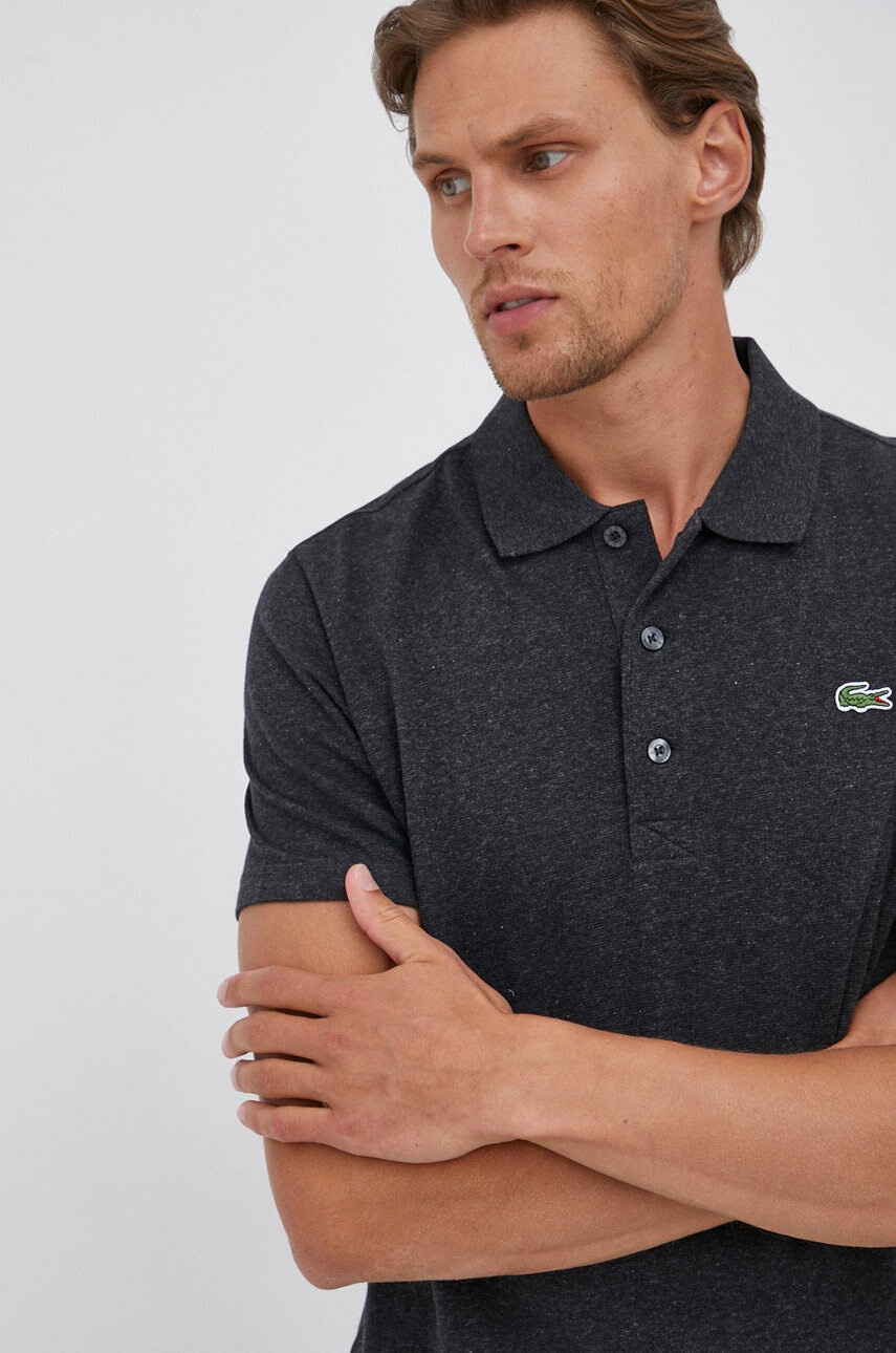 Lacoste Памучна тениска с яка - Pepit.bg