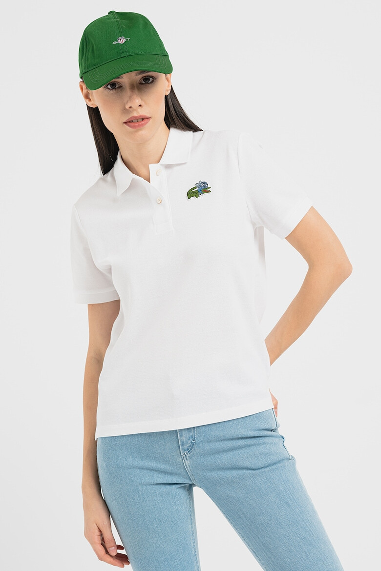 Lacoste Памучна тениска с яка - Pepit.bg