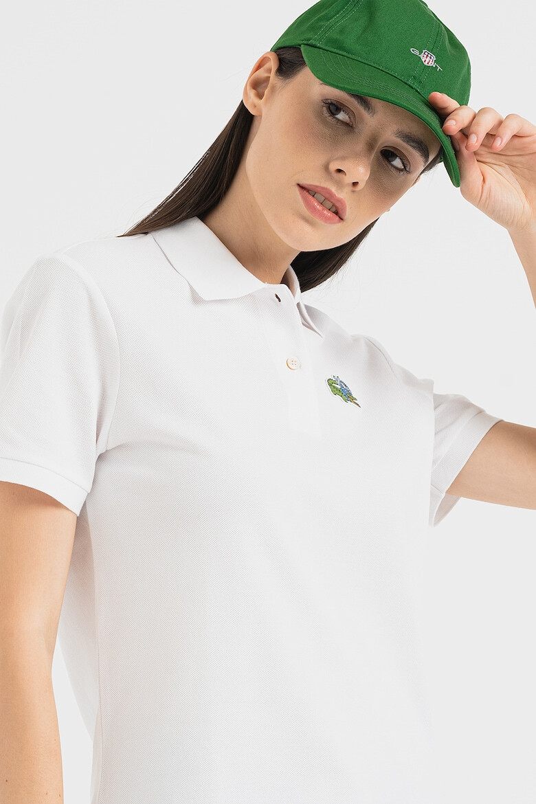 Lacoste Памучна тениска с яка - Pepit.bg