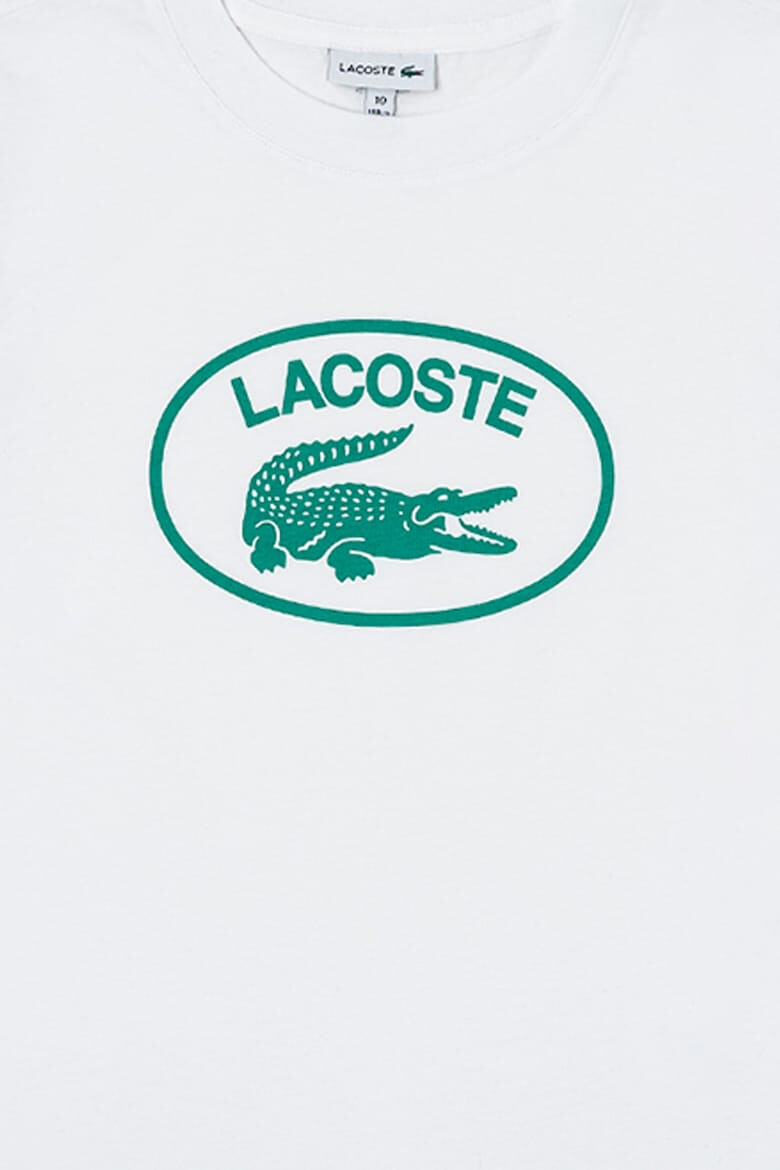Lacoste Памучна тениска с лого - Pepit.bg