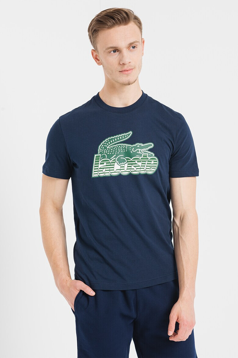 Lacoste Памучна тениска с лого - Pepit.bg