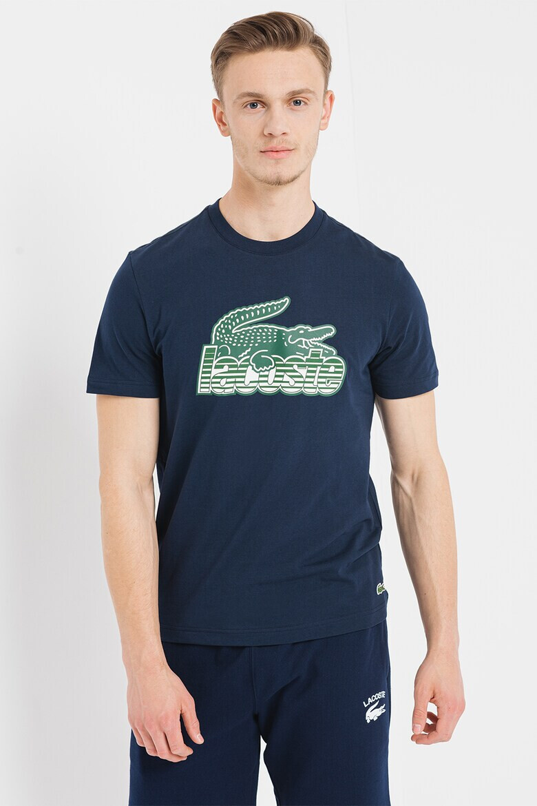 Lacoste Памучна тениска с лого - Pepit.bg
