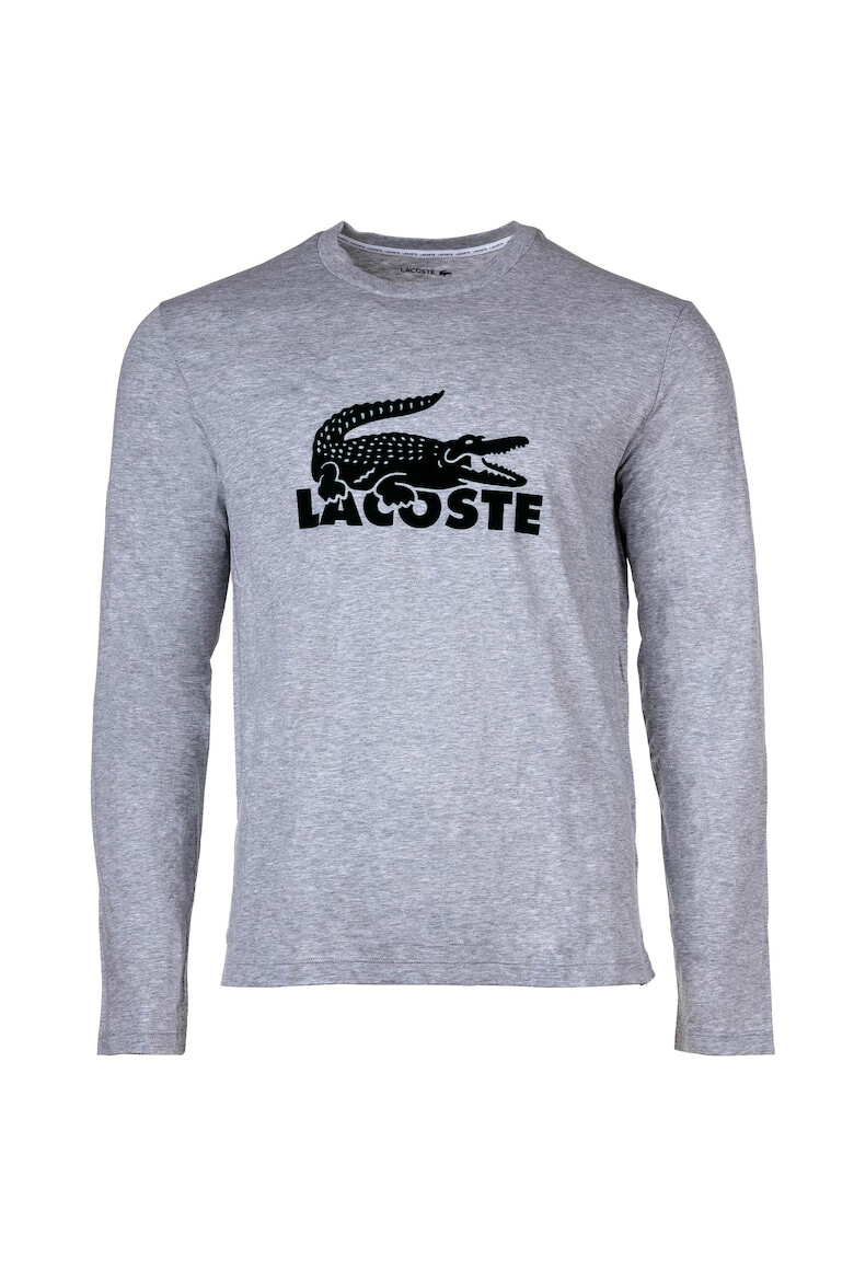 Lacoste Пижама с модал и кадифено лого - Pepit.bg