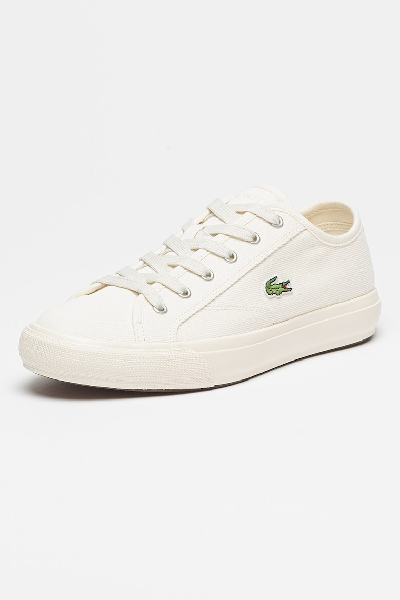 Lacoste Платнени кецове с лого - Pepit.bg