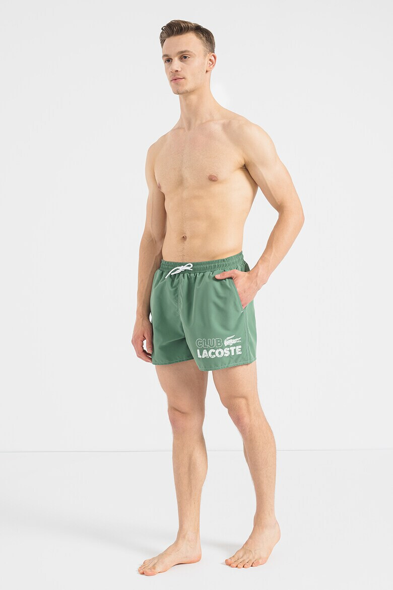 Lacoste Плувни шорти с лого - Pepit.bg
