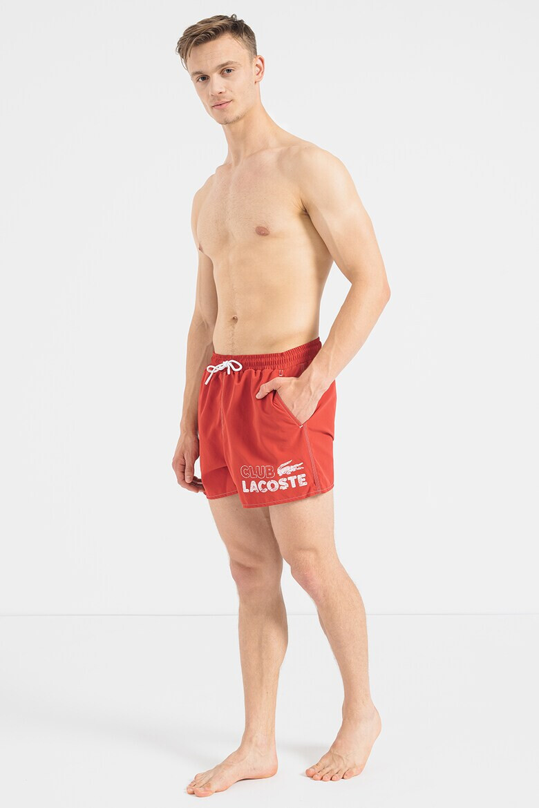 Lacoste Плувни шорти с лого - Pepit.bg