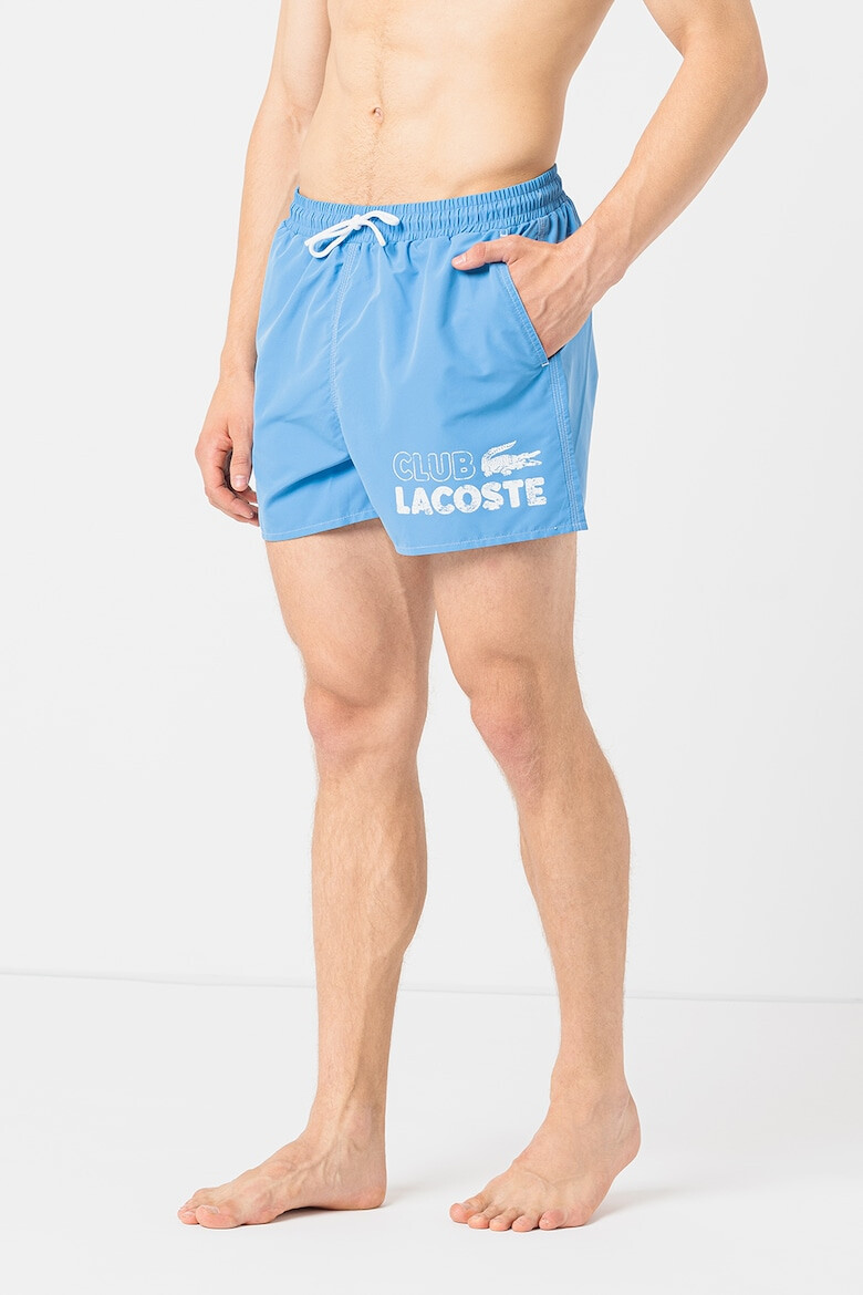 Lacoste Плувни шорти с лого - Pepit.bg