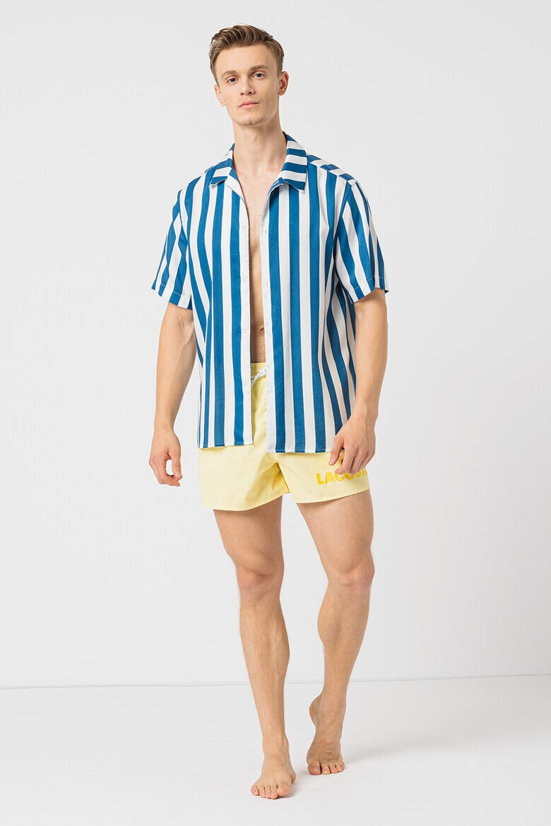 Lacoste Плувни шорти с лого - Pepit.bg