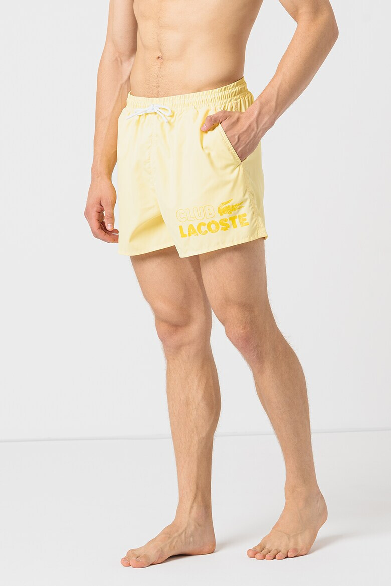 Lacoste Плувни шорти с лого - Pepit.bg