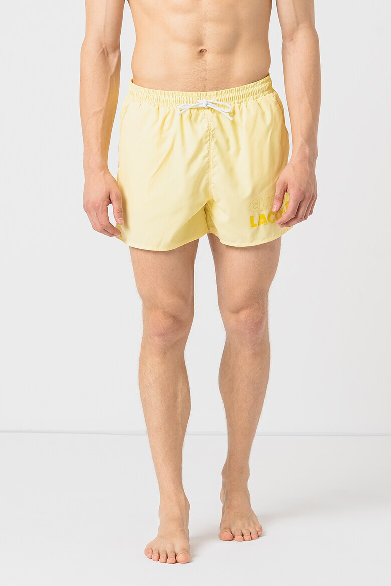Lacoste Плувни шорти с лого - Pepit.bg