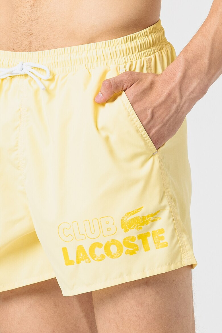 Lacoste Плувни шорти с лого - Pepit.bg