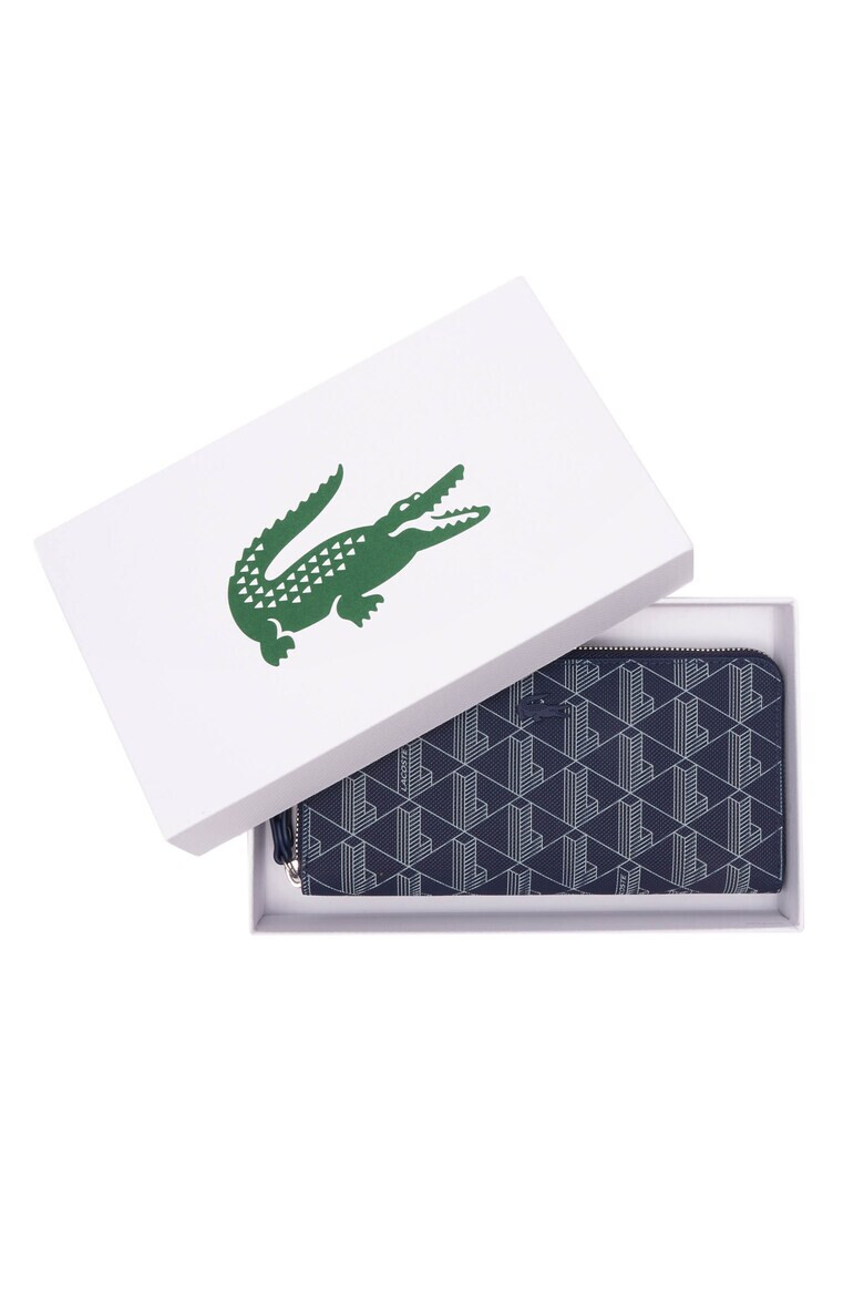 Lacoste Портфейл с цип и лого - Pepit.bg