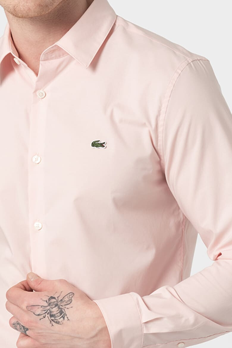 Lacoste Риза с бродирано лого на гърдите - Pepit.bg