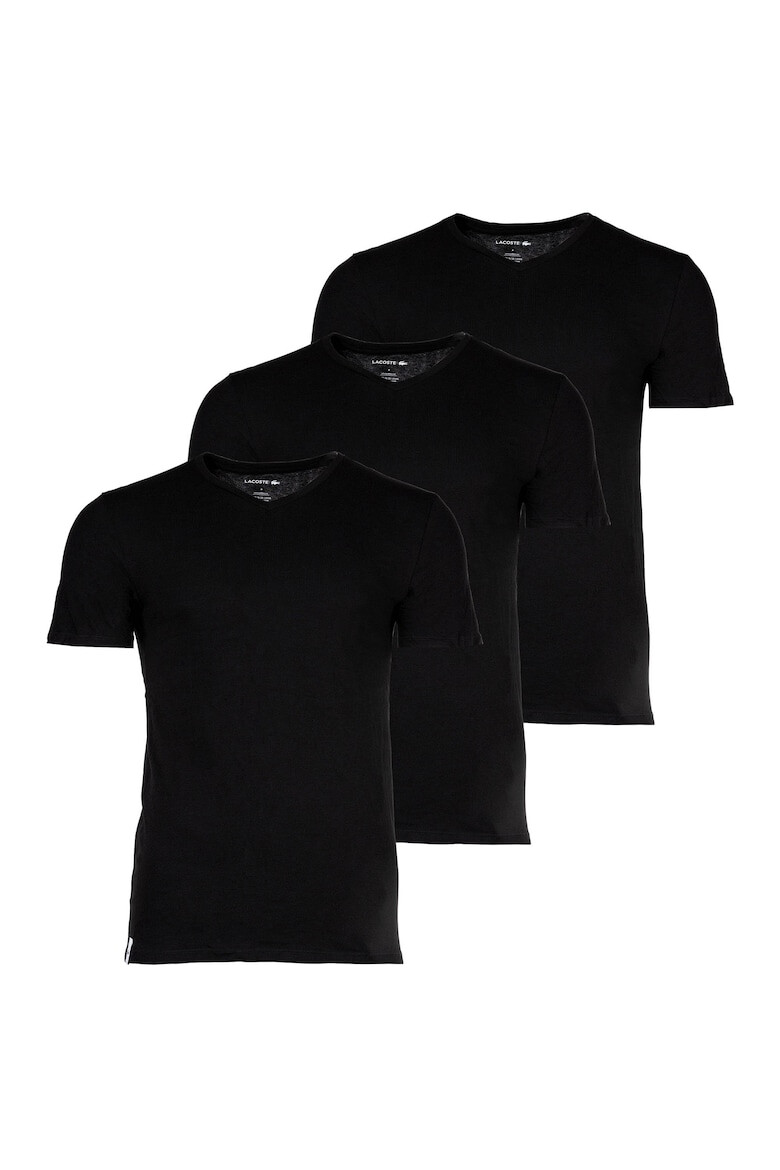 Lacoste Шпиц слим тениска - 3 броя - Pepit.bg
