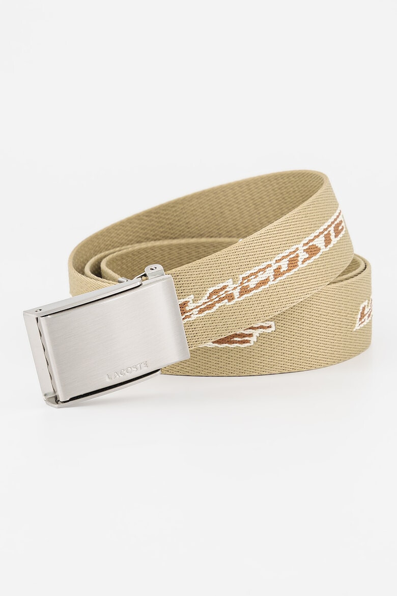 Lacoste Текстилен колан с десен с лого - Pepit.bg