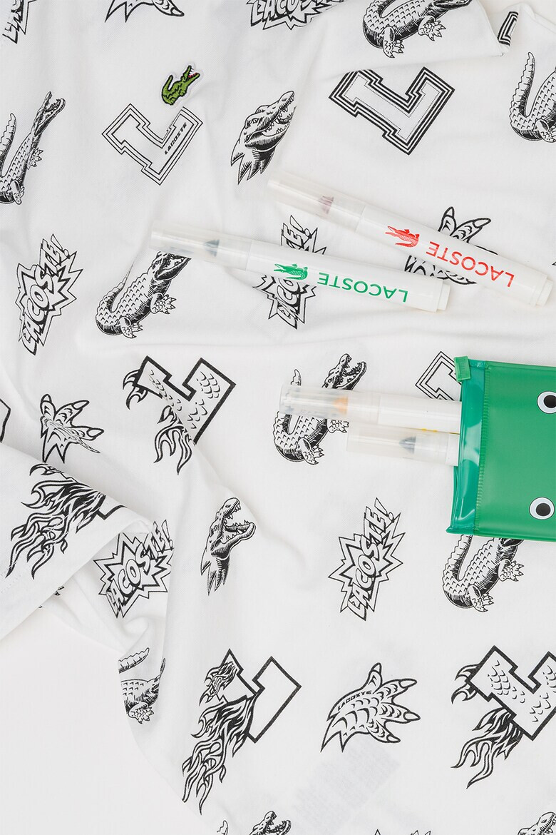 Lacoste Тениска Customizable с десен и маркери - Pepit.bg
