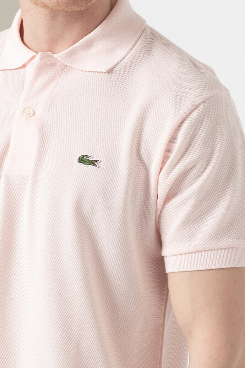 Lacoste Тениска от памучно пике с яка - Pepit.bg