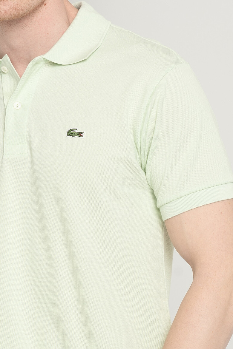 Lacoste Тениска от памучно пике с яка - Pepit.bg