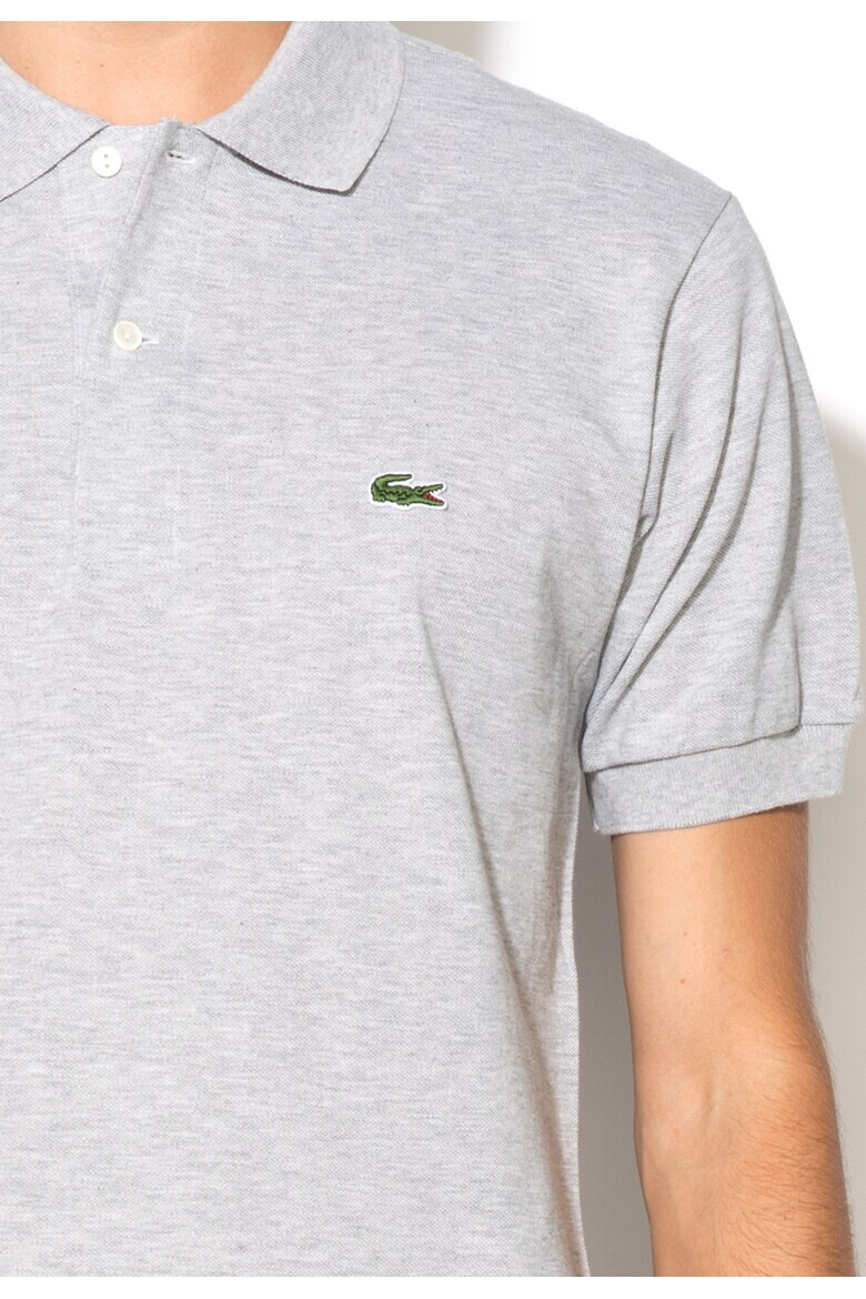 Lacoste Тениска от пике с яка и лого - Pepit.bg