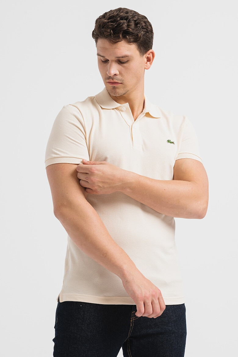 Lacoste Тениска по тялото с пике ефект - Pepit.bg