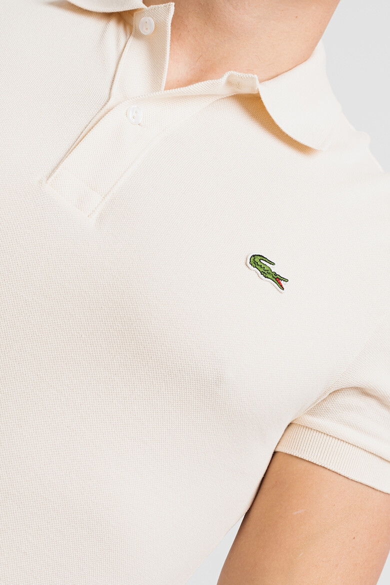 Lacoste Тениска по тялото с пике ефект - Pepit.bg