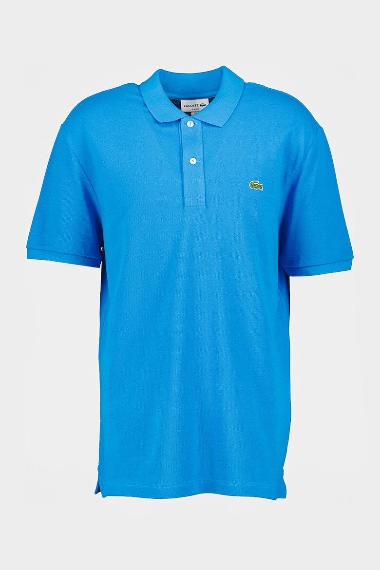 Lacoste Тениска с яка и бродирано лого - Pepit.bg