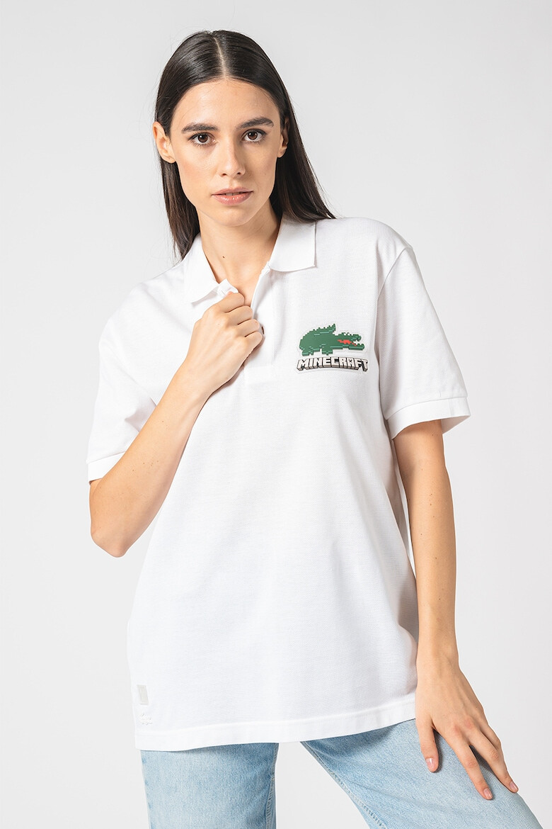 Lacoste Тениска с яка и лого - Pepit.bg