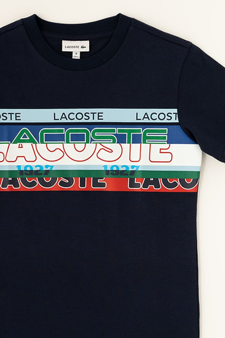 Lacoste Тениска с лого Тъмносин - Pepit.bg