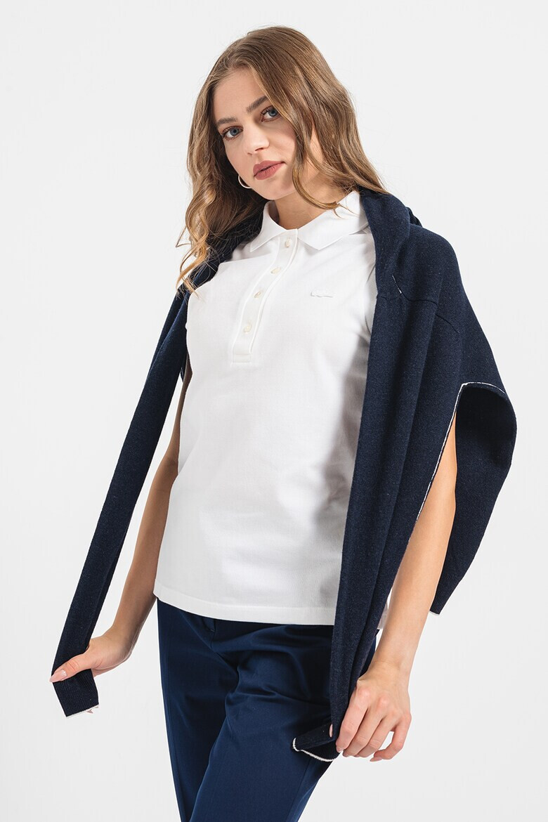 Lacoste Топ от пике с яка - Pepit.bg