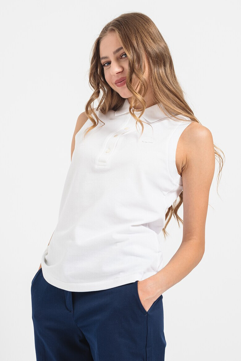 Lacoste Топ от пике с яка - Pepit.bg
