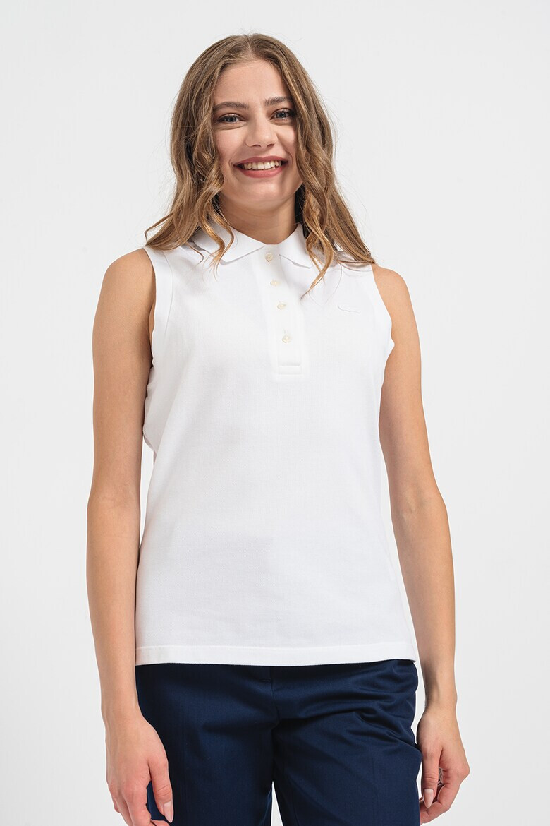 Lacoste Топ от пике с яка - Pepit.bg