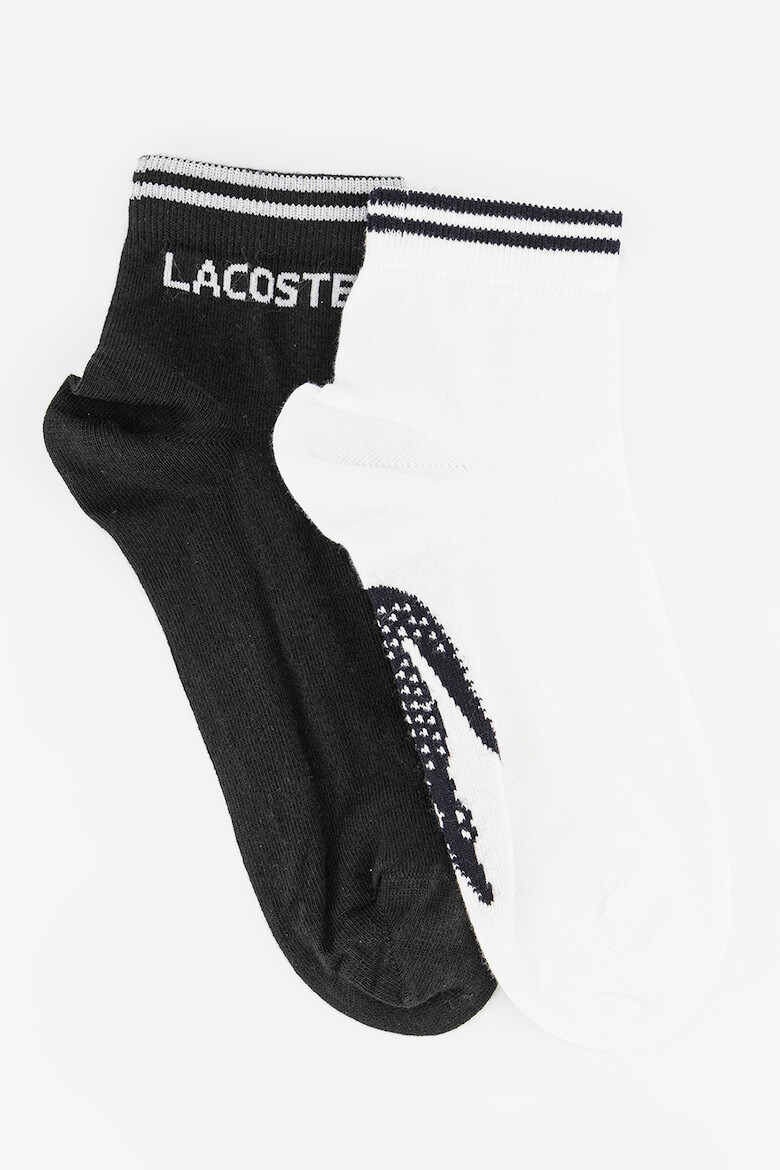 Lacoste Унисекс къси чорапи - 2 чифта - Pepit.bg