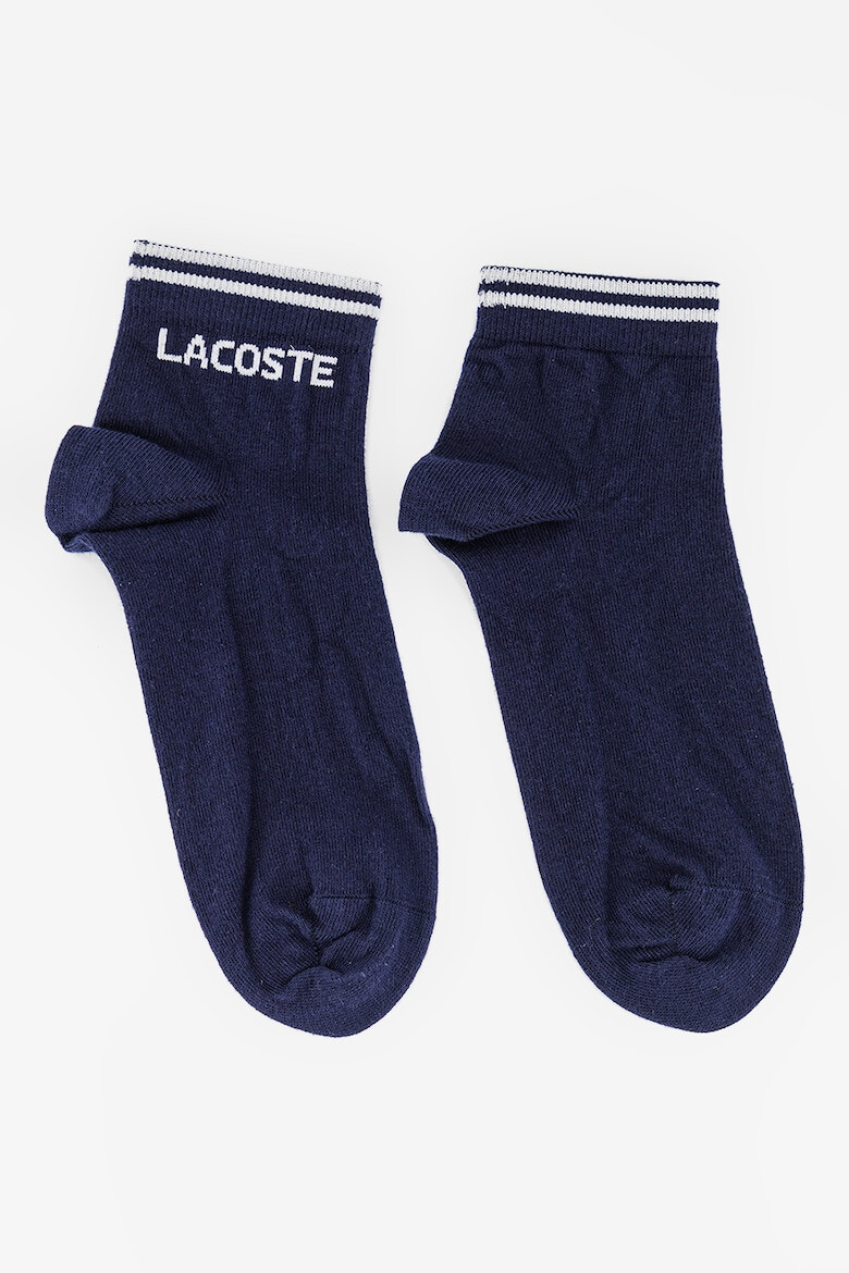 Lacoste Унисекс къси чорапи - 2 чифта - Pepit.bg