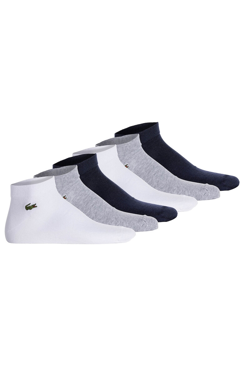 Lacoste Унисекс къси чорапи - 3 чифта - Pepit.bg