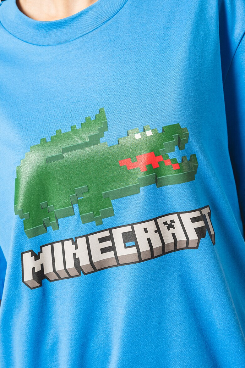 Lacoste Унисекс тениска на лога Minecraft - Pepit.bg