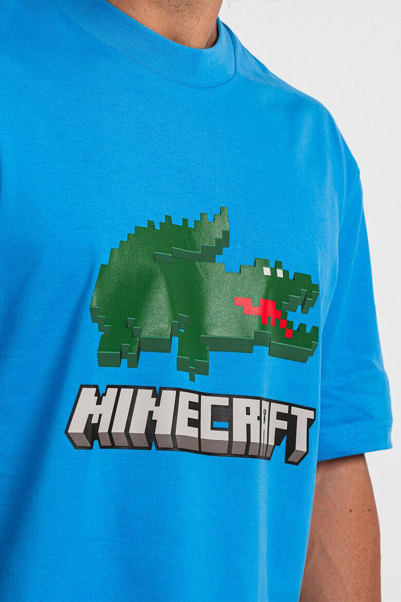 Lacoste Унисекс тениска на лога Minecraft - Pepit.bg