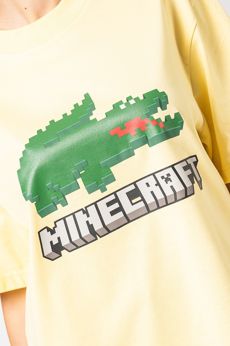 Lacoste Унисекс тениска на лога Minecraft - Pepit.bg