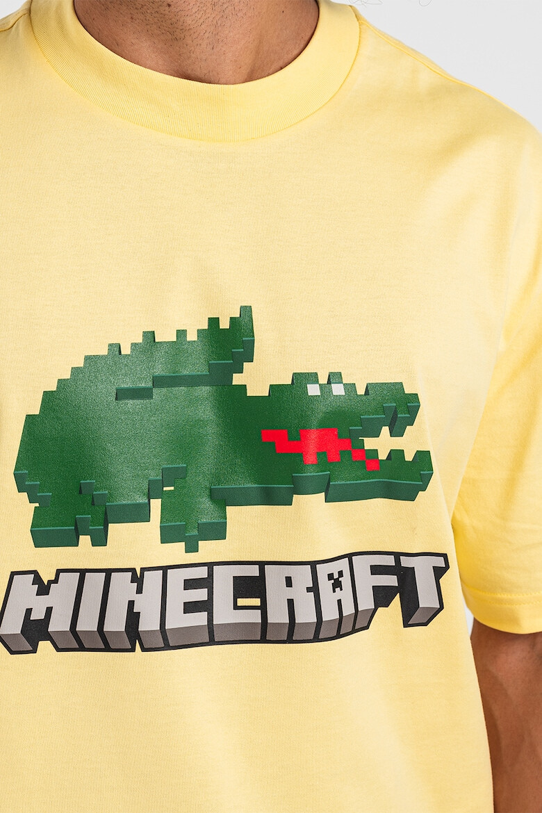 Lacoste Унисекс тениска на лога Minecraft - Pepit.bg