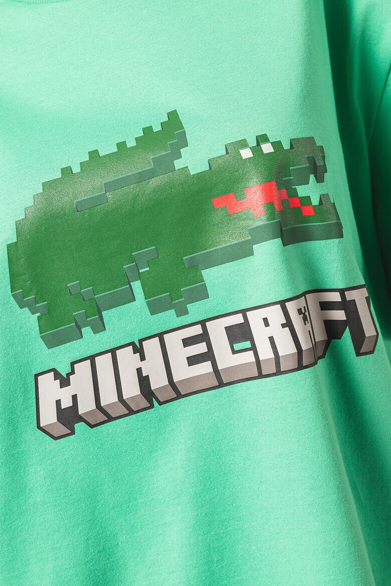 Lacoste Унисекс тениска на лога Minecraft - Pepit.bg