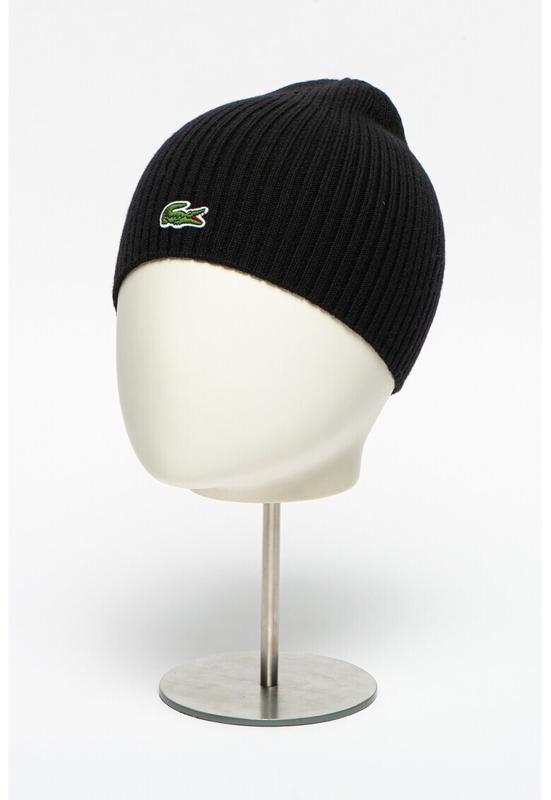 Lacoste Вълнена шапка с рипс - Pepit.bg