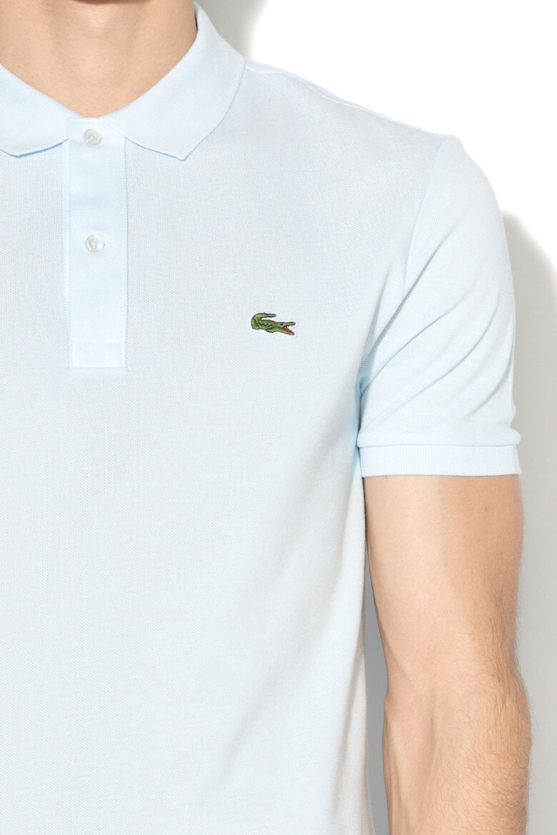 Lacoste Вталена тениска от пике с яка PH4012-00-031 - Pepit.bg