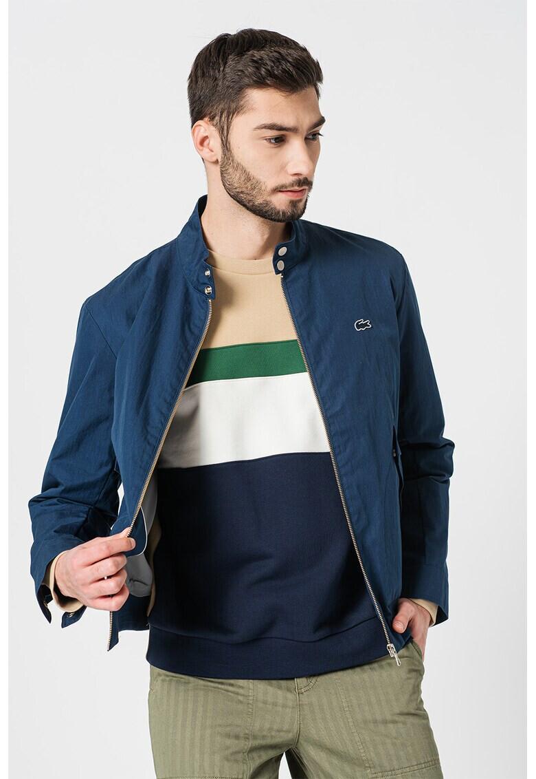 Lacoste Яке с цип и лого - Pepit.bg