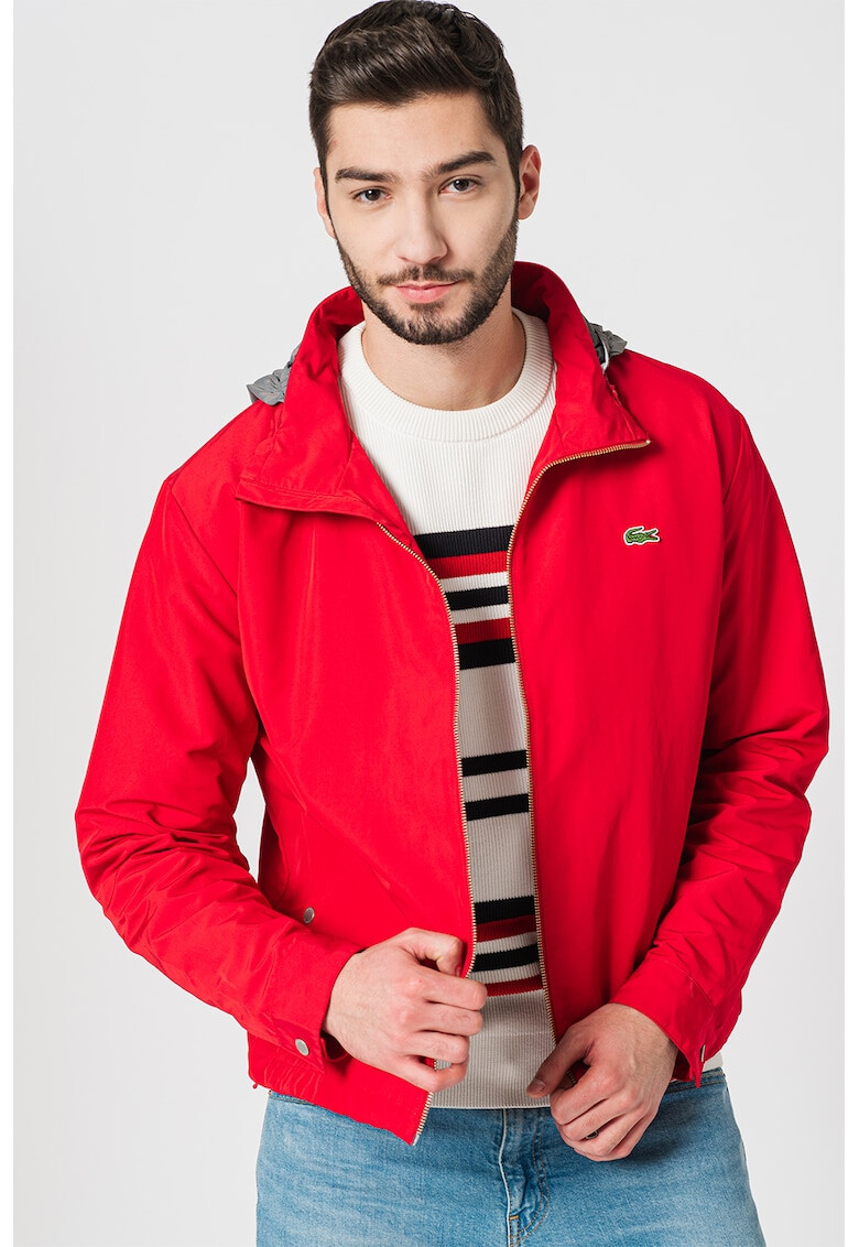 Lacoste Яке с качулка и цип - Pepit.bg