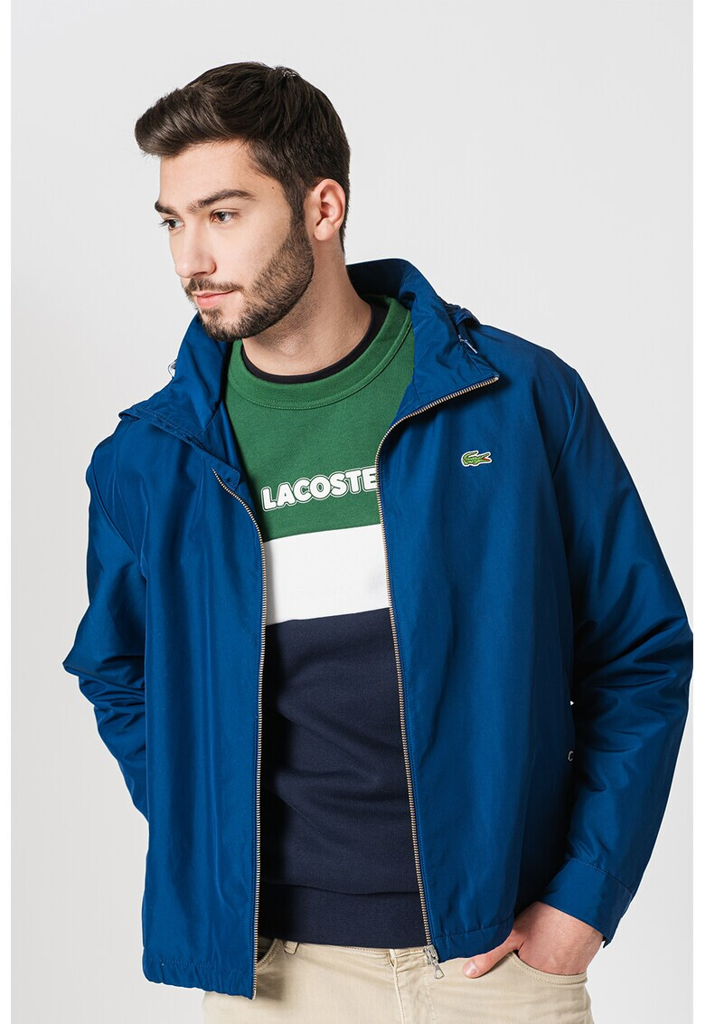 Lacoste Яке с качулка и цип - Pepit.bg