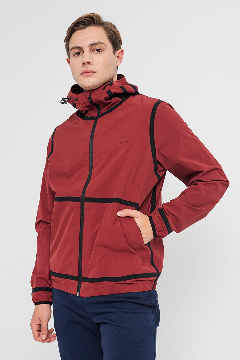 Lacoste Яке с качулка и цип - Pepit.bg
